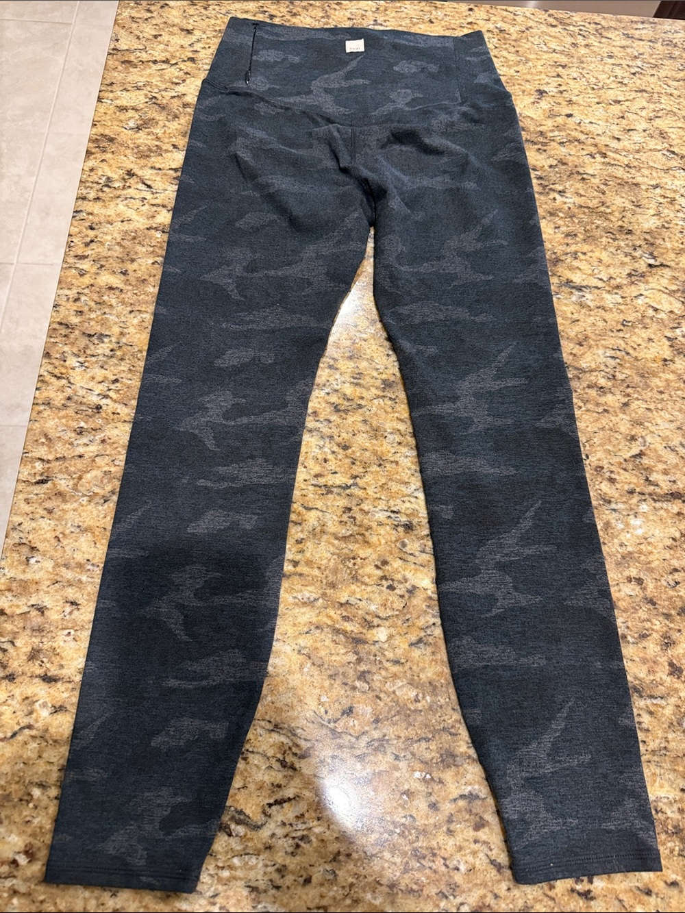 Vuori Black Camo Kids Leggings